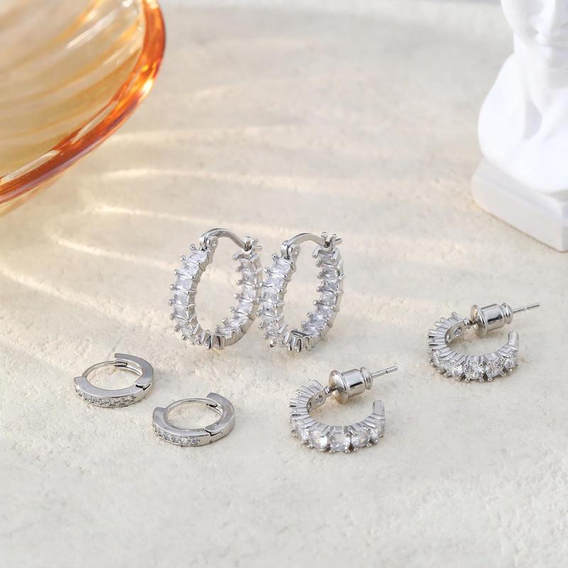 Klerona & Co 3 Piece Earring Set - Klerona & Co