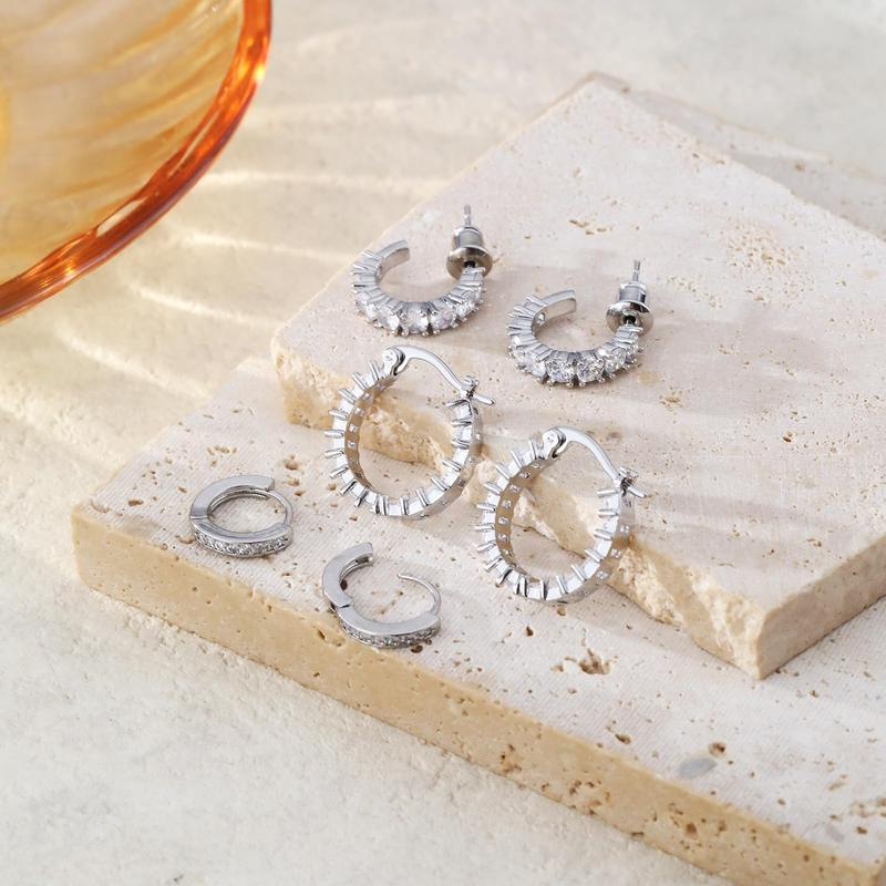 Klerona & Co 3 Piece Earring Set - Klerona & Co