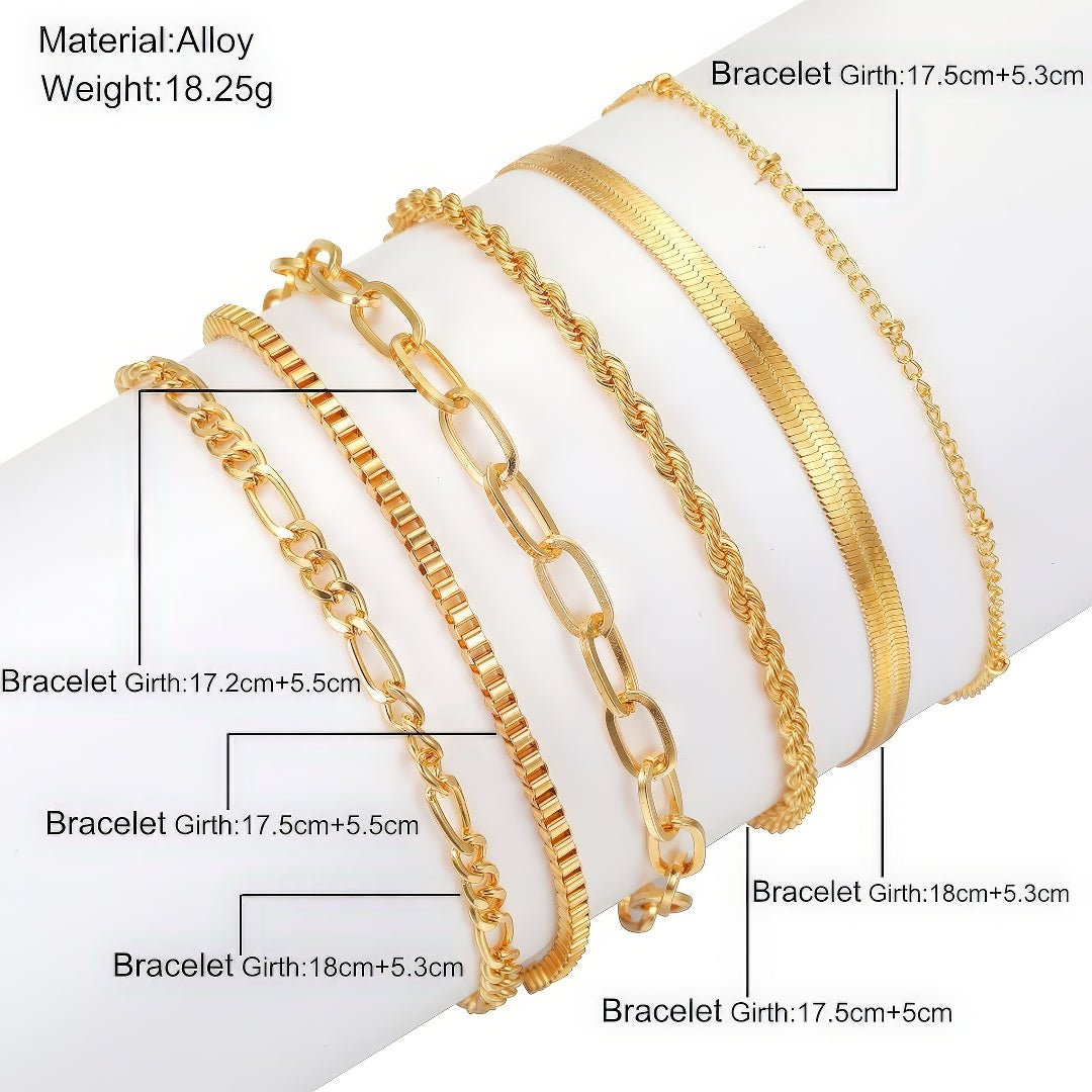 Klerona & Co | 5 Bracelet Set - Klerona & Co