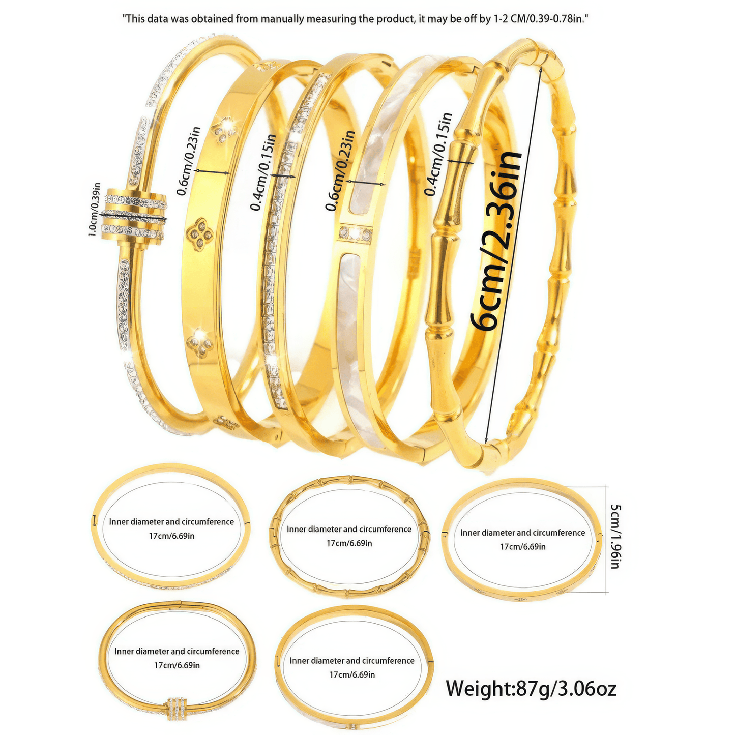 Klerona & Co Bangle Set - Klerona & Co