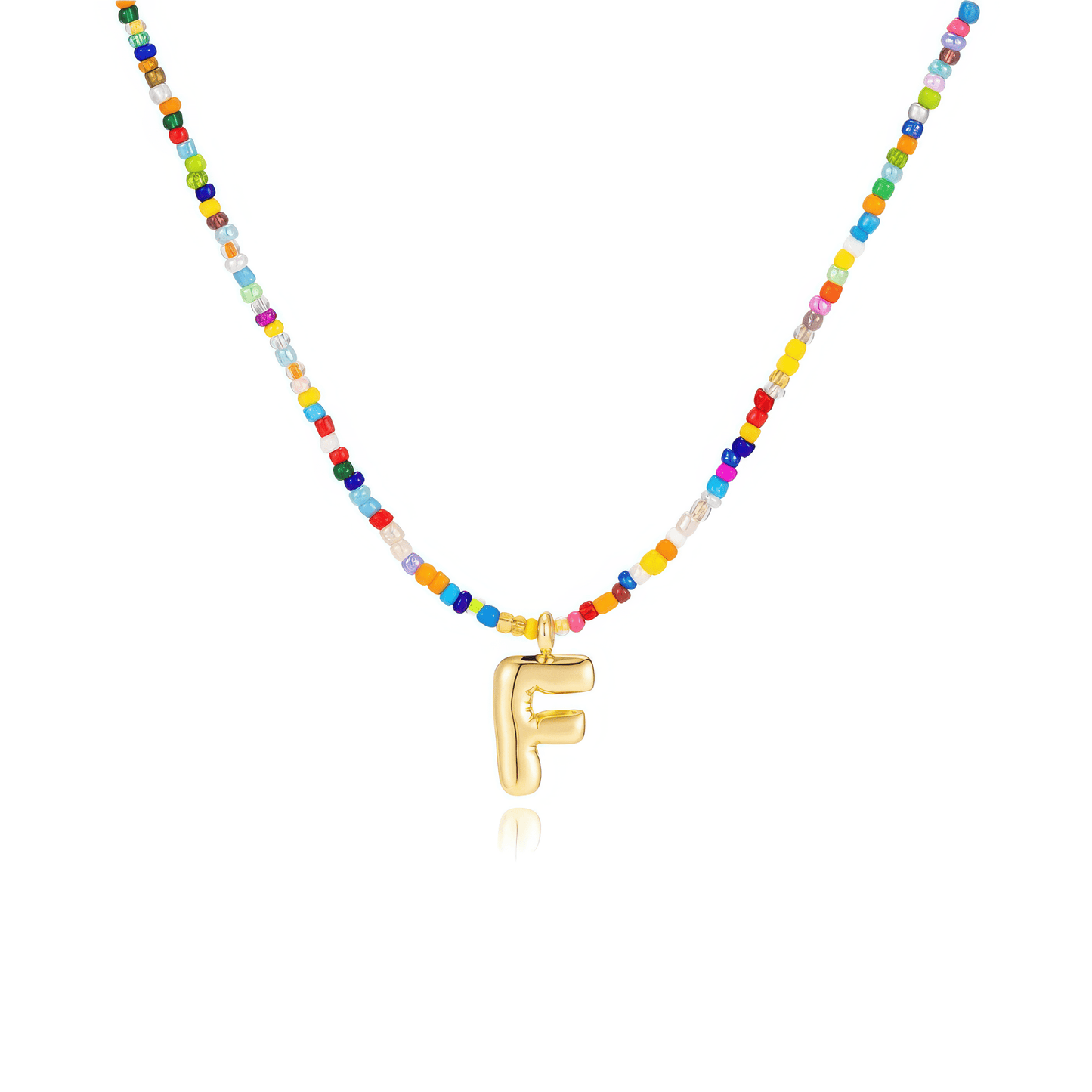 Klerona & Co Bubble Letter Necklace - Klerona & Co