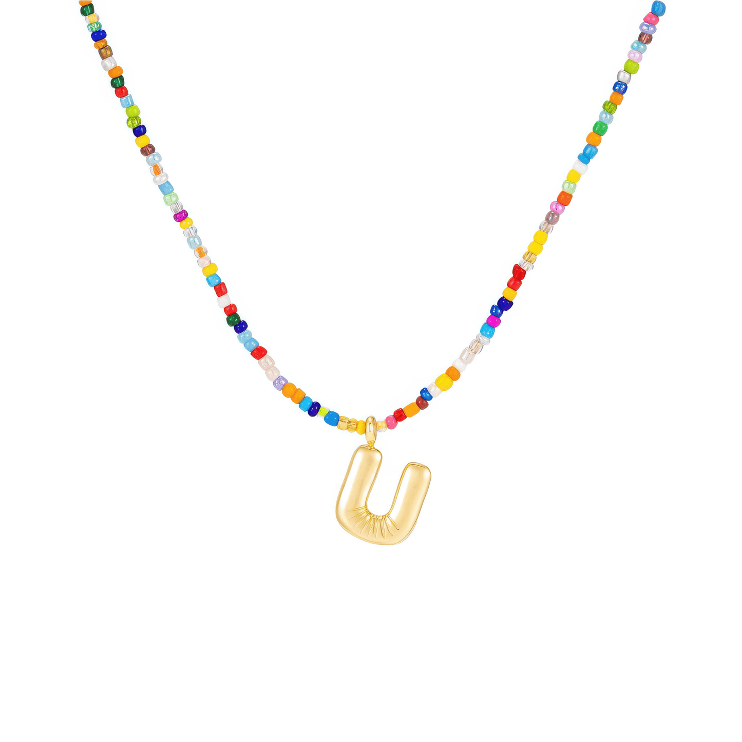 Klerona & Co Bubble Letter Necklace - Klerona & Co