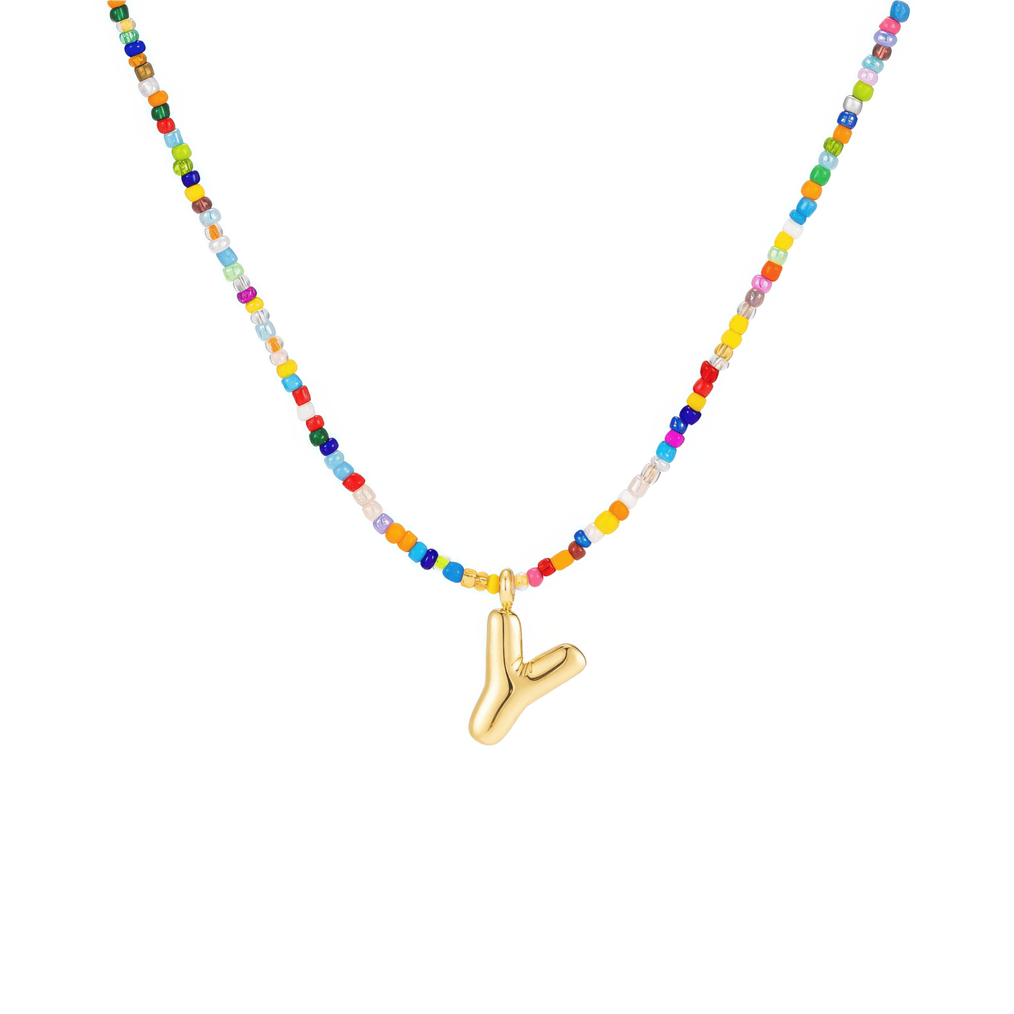 Klerona & Co Bubble Letter Necklace - Klerona & Co