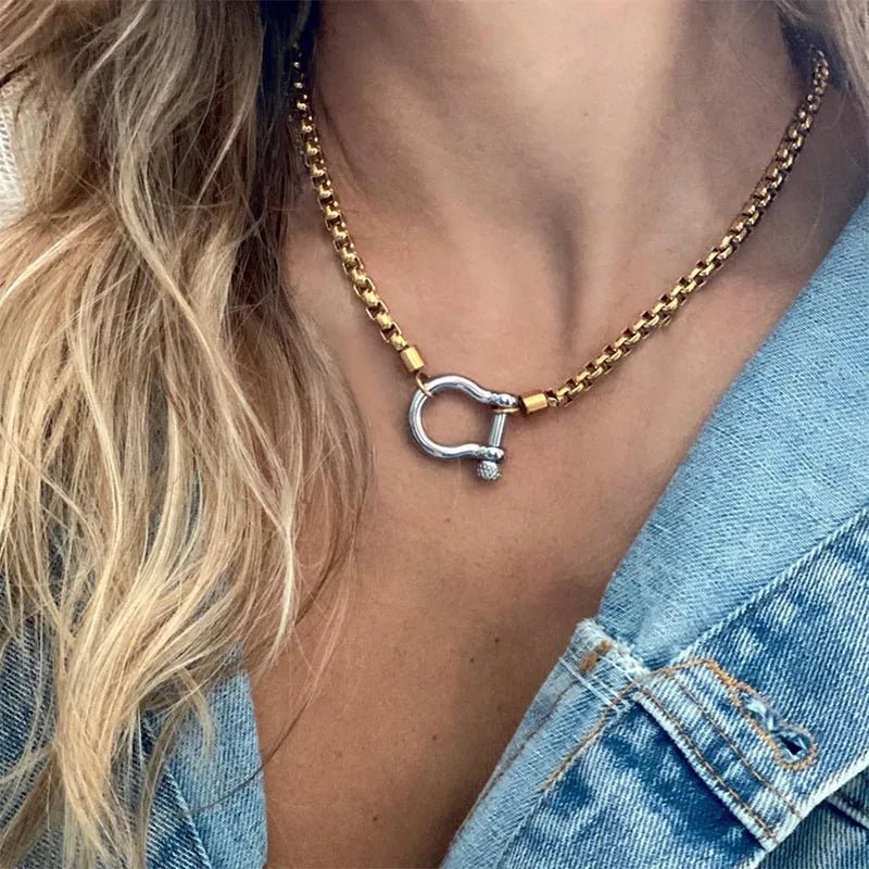 Klerona & Co | Carabiner Necklace - Klerona & Co