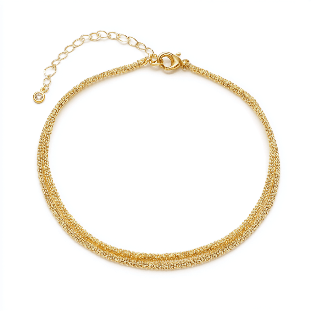Klerona & Co | Dainty Drip Anklet - My Store