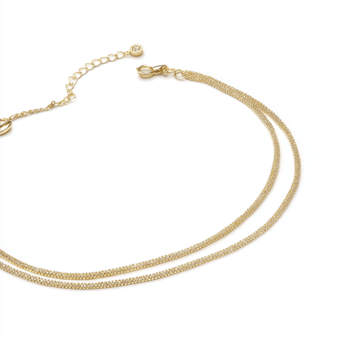 Klerona & Co | Dainty Drip Anklet - My Store