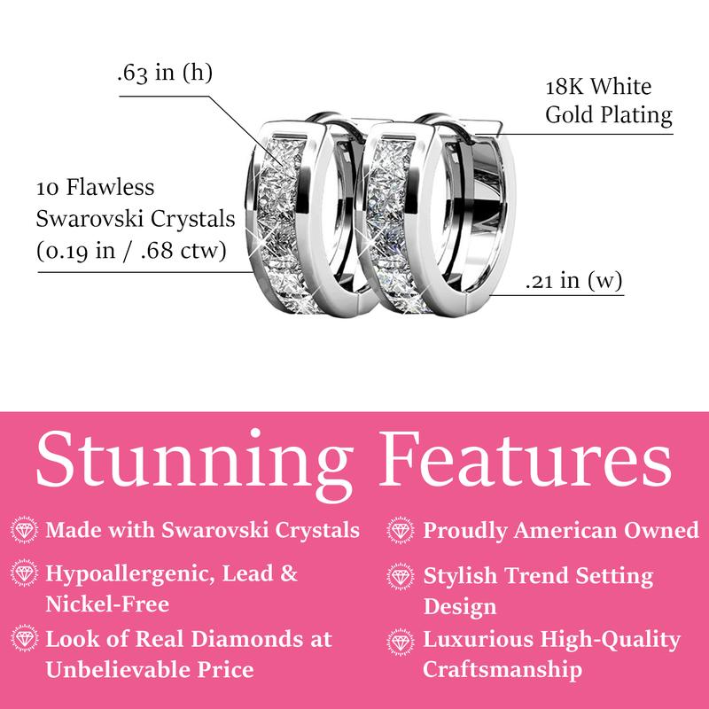 Klerona & Co Huggie 2 In 1 Earrings - Klerona & Co