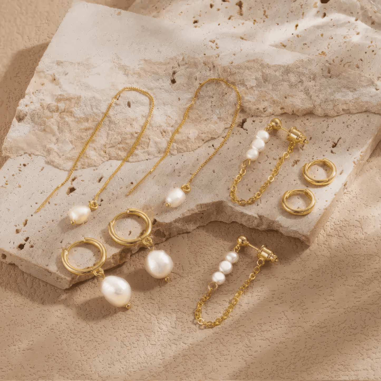 Klerona & Co Pearl Earing Set - Klerona & Co
