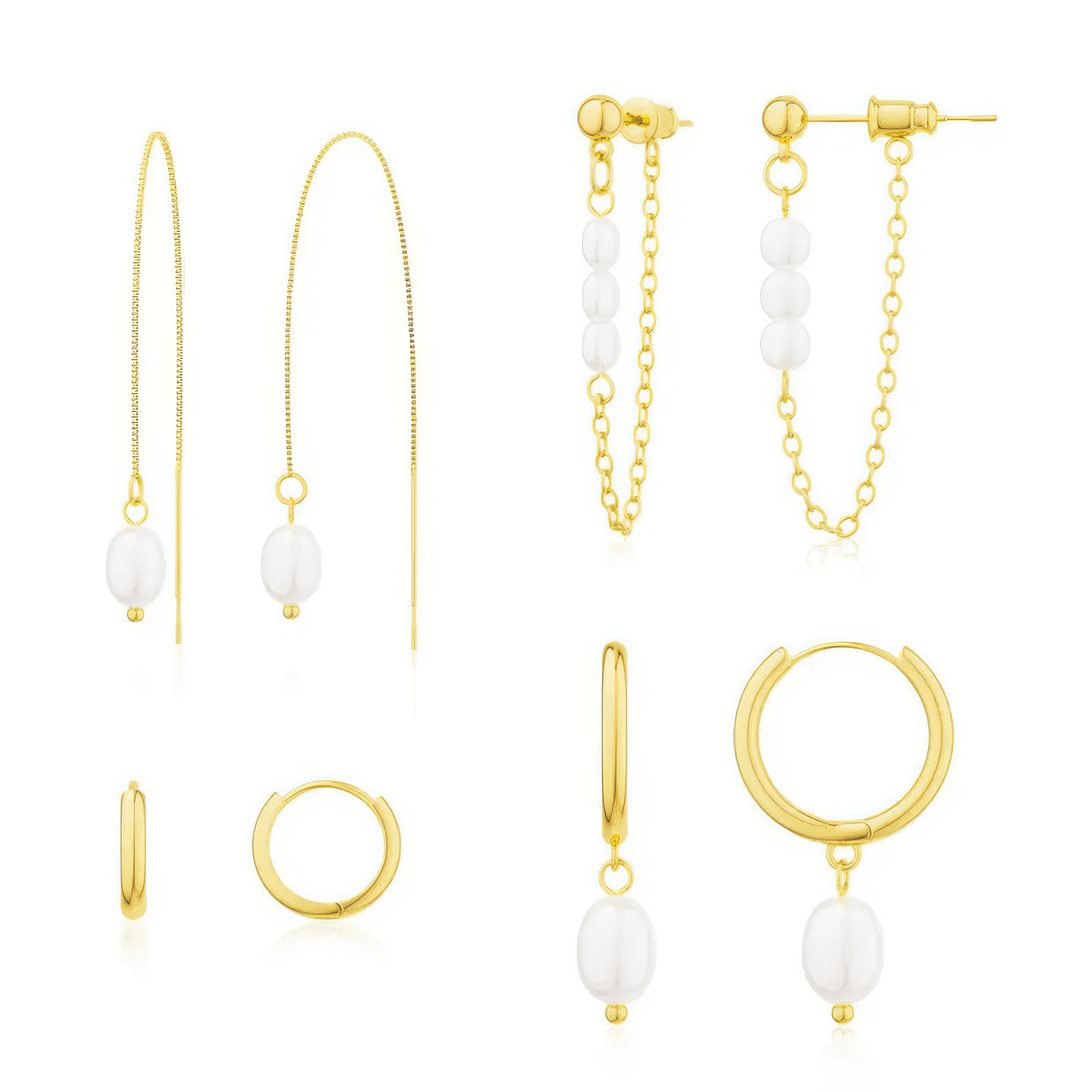 Klerona & Co Pearl Earing Set - Klerona & Co