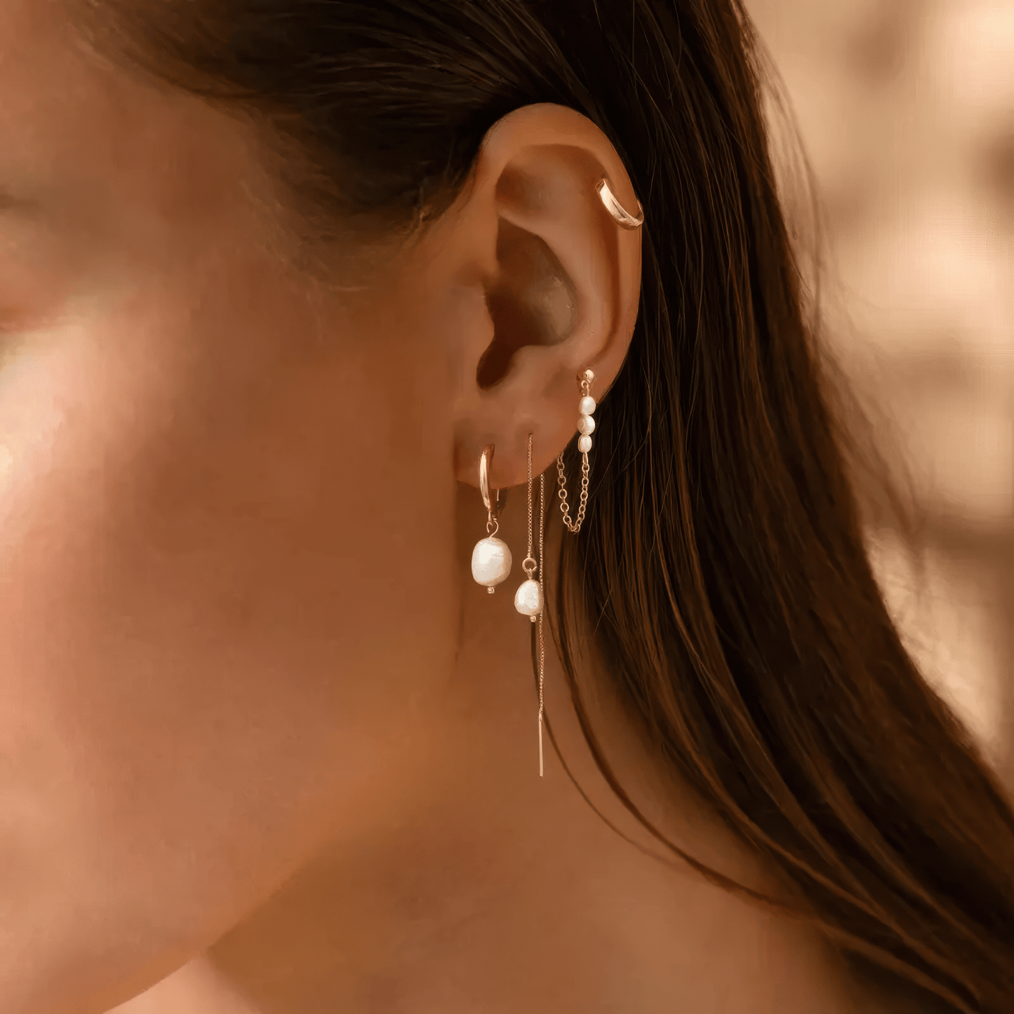 Klerona & Co Pearl Earing Set - Klerona & Co