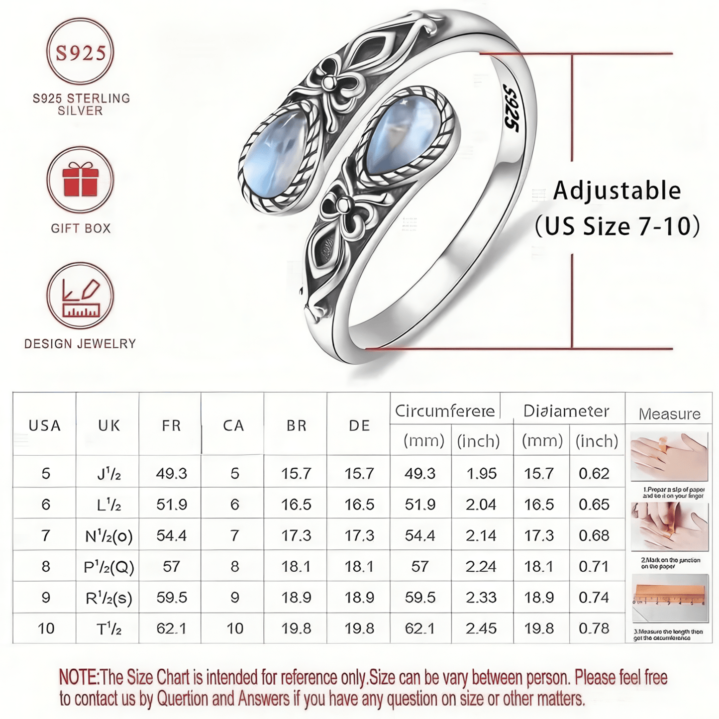Klerona Moon Ring - Klerona & Co