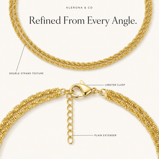 Klerona & Co | Dainty Drip Anklet