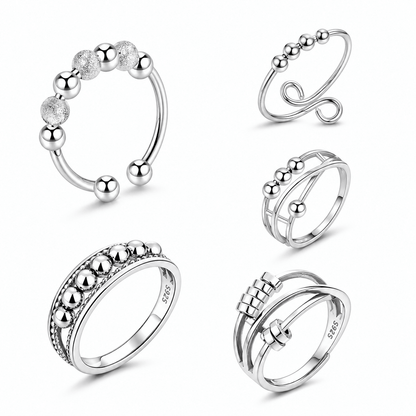 5 Piece Adjustable Toe Ring Set - Klerona & Co