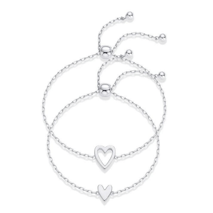 Bound by Heart™ Adjustable Friendship Bracelets - Klerona & Co