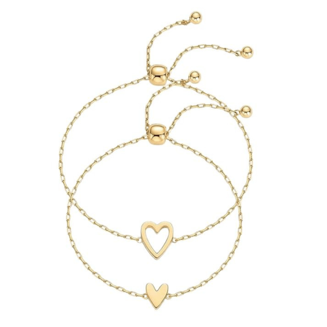 Bound by Heart™ Adjustable Friendship Bracelets - Klerona & Co