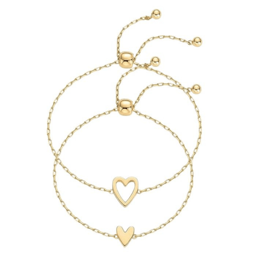 Bound by Heart™ Adjustable Friendship Bracelets - Klerona & Co