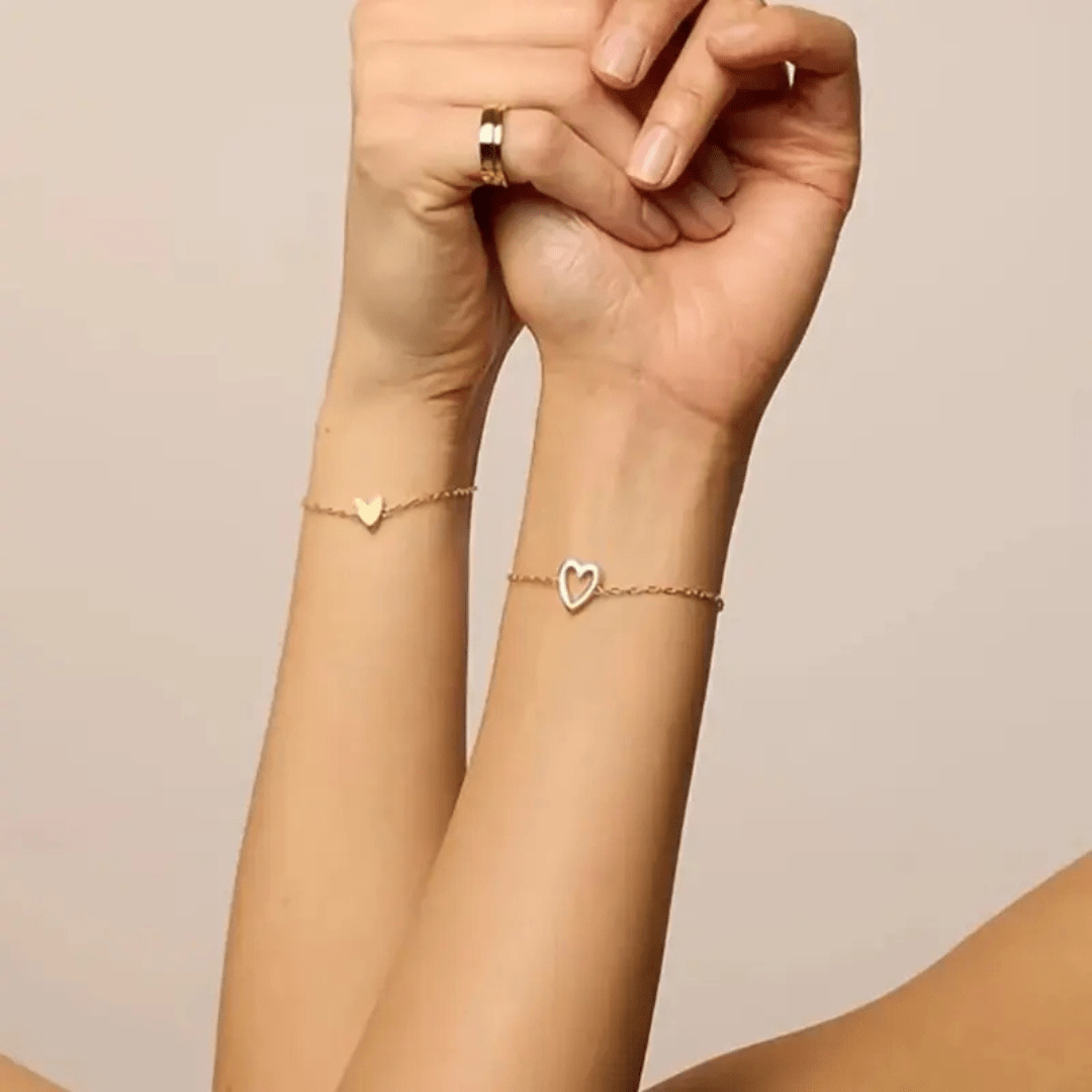 Bound by Heart™ Adjustable Friendship Bracelets - Klerona & Co