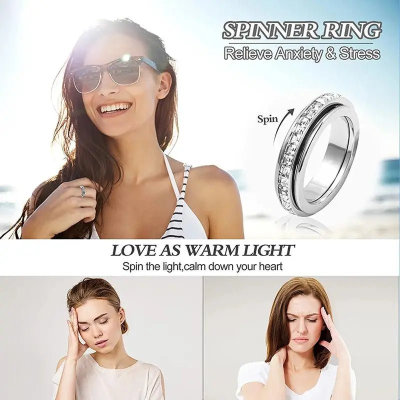 Klerona Anxiety Ring - Klerona & Co