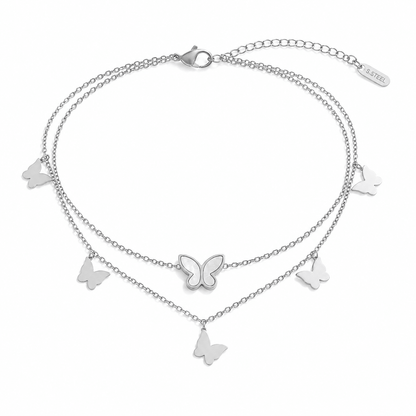 Klerona Butterfly Anklet - Klerona & Co