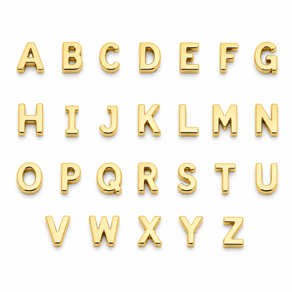 Klerona Classic Initial Anklet - Klerona & Co