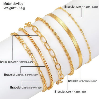 Klerona & Co | 5 Bracelet Set - Klerona & Co