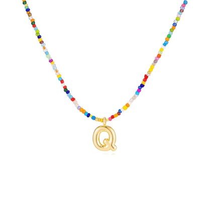 Klerona & Co Bubble Letter Necklace - Klerona & Co