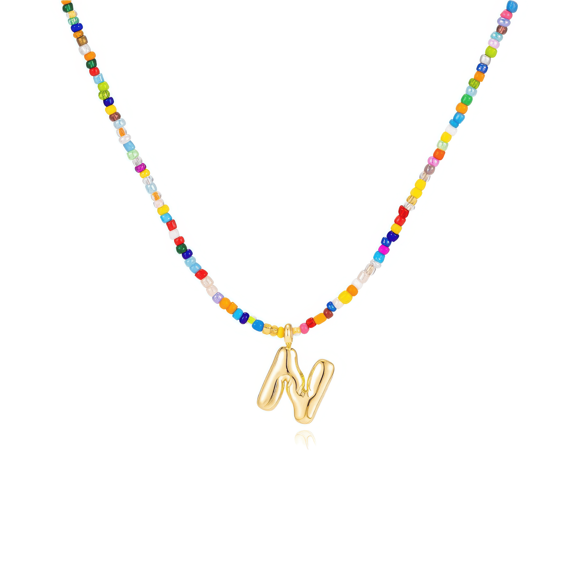 Klerona & Co Bubble Letter Necklace - Klerona & Co