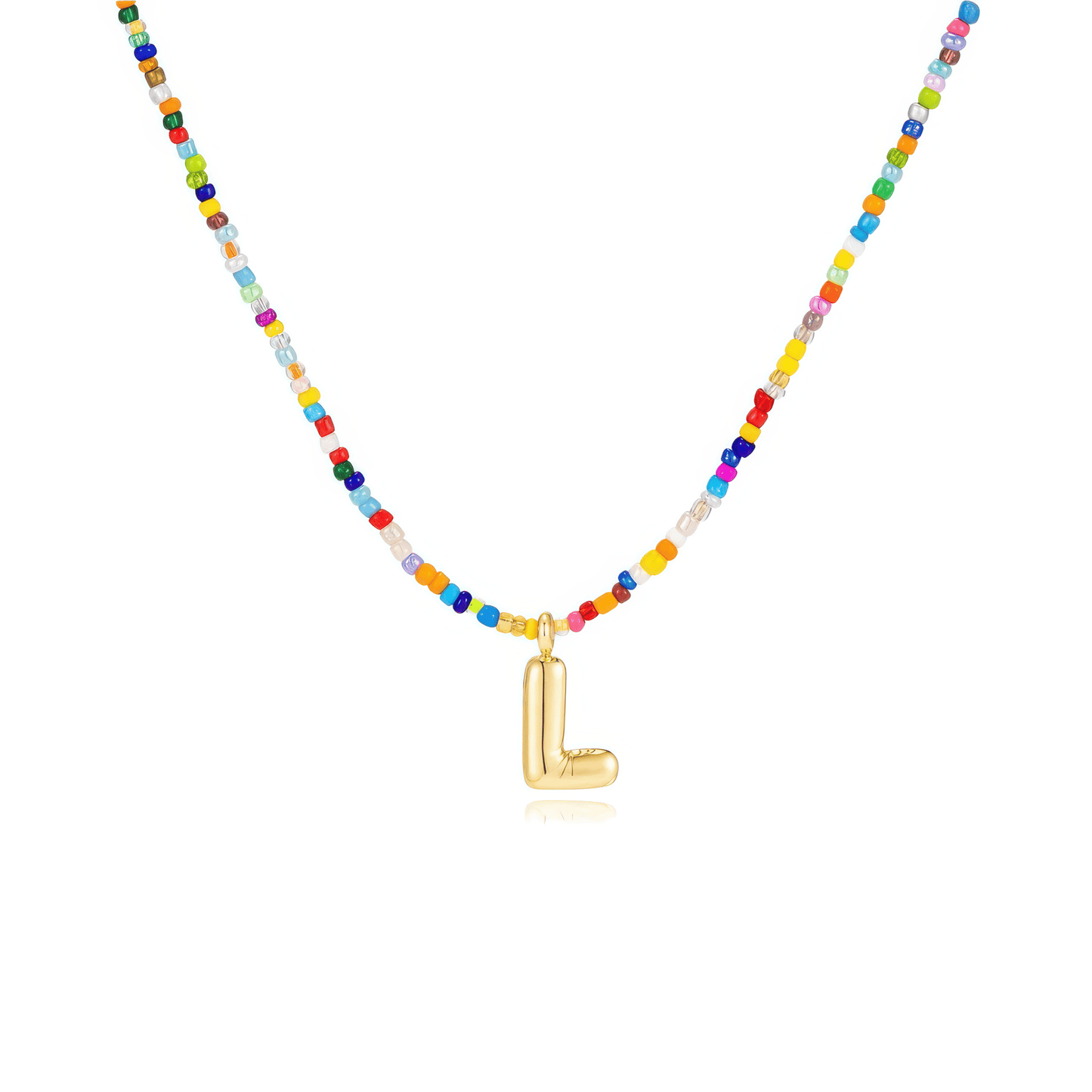 Klerona & Co Bubble Letter Necklace - Klerona & Co