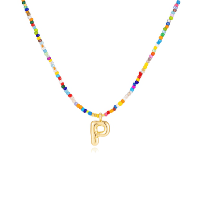 Klerona & Co Bubble Letter Necklace - Klerona & Co