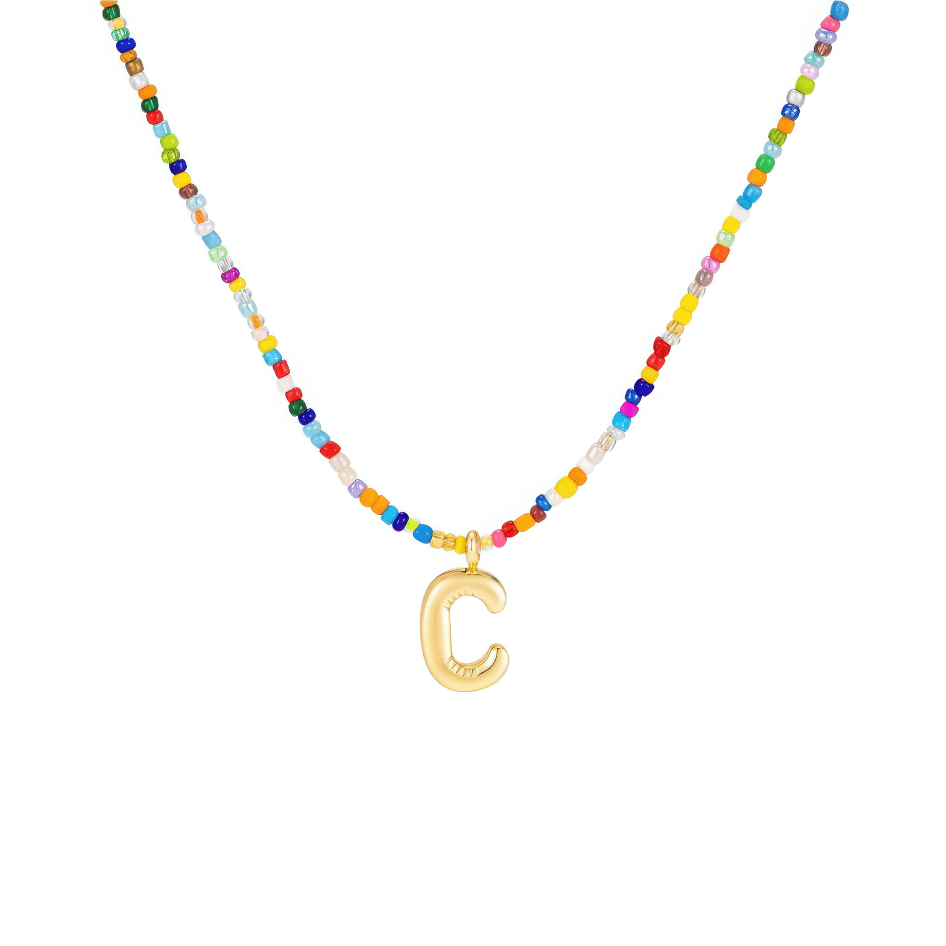 Klerona & Co Bubble Letter Necklace - Klerona & Co