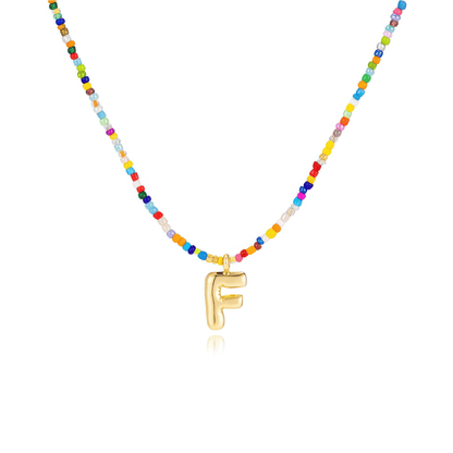 Klerona & Co Bubble Letter Necklace - Klerona & Co
