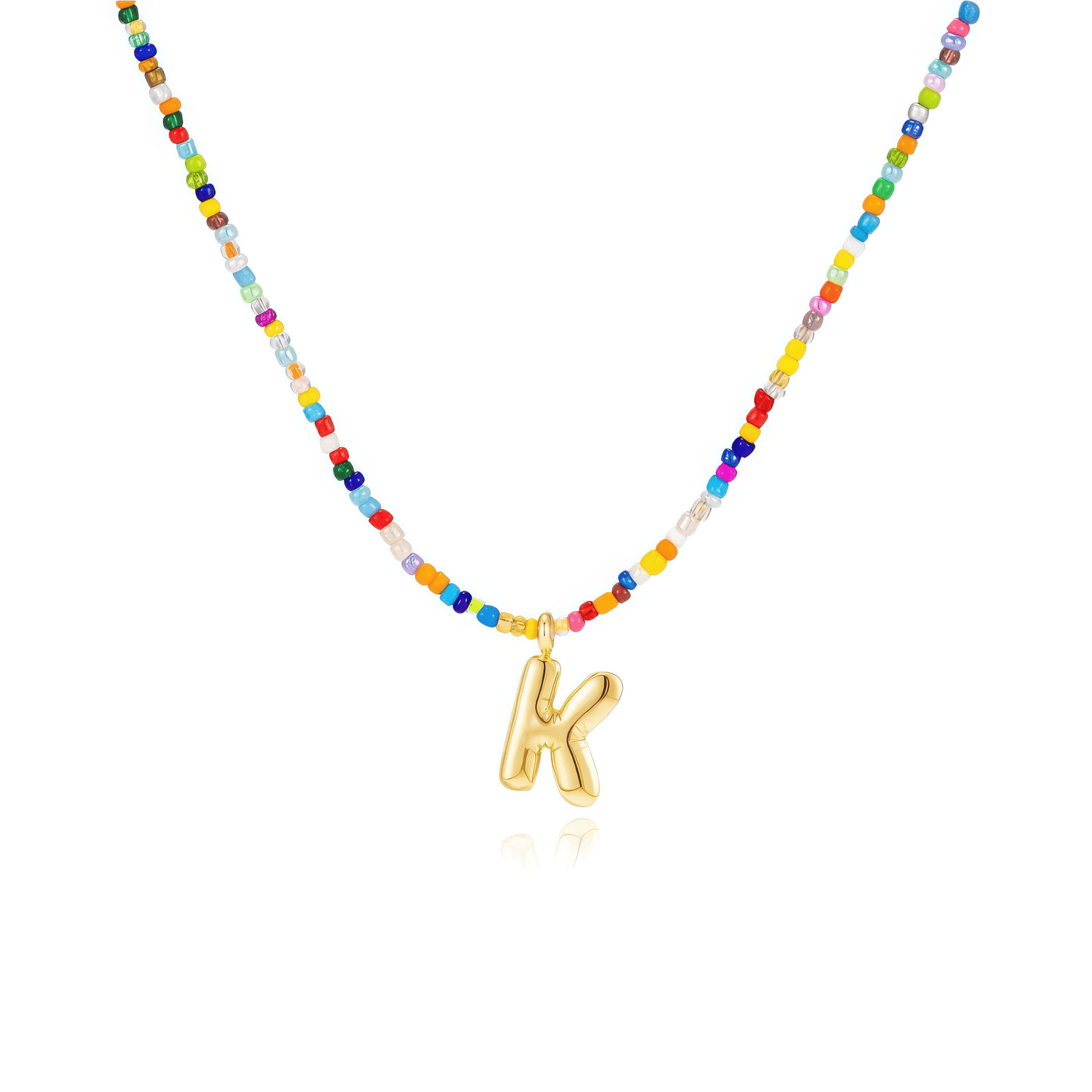 Klerona & Co Bubble Letter Necklace - Klerona & Co