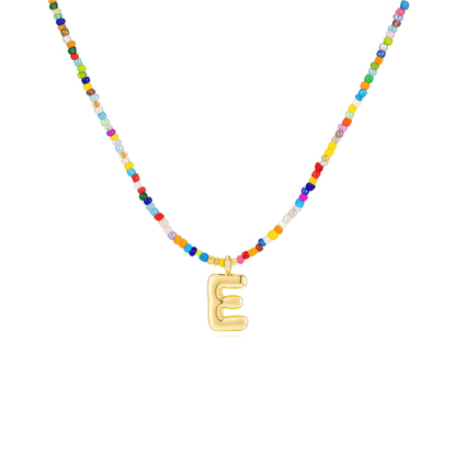 Klerona & Co Bubble Letter Necklace - Klerona & Co