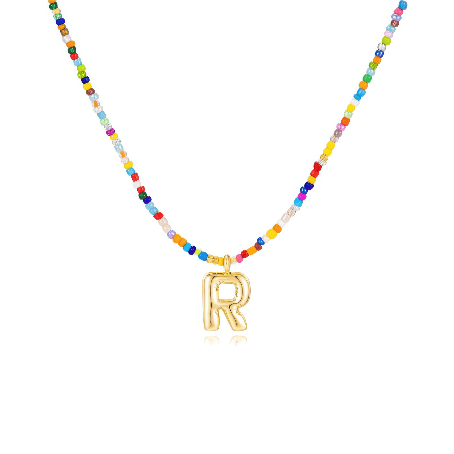 Klerona & Co Bubble Letter Necklace - Klerona & Co