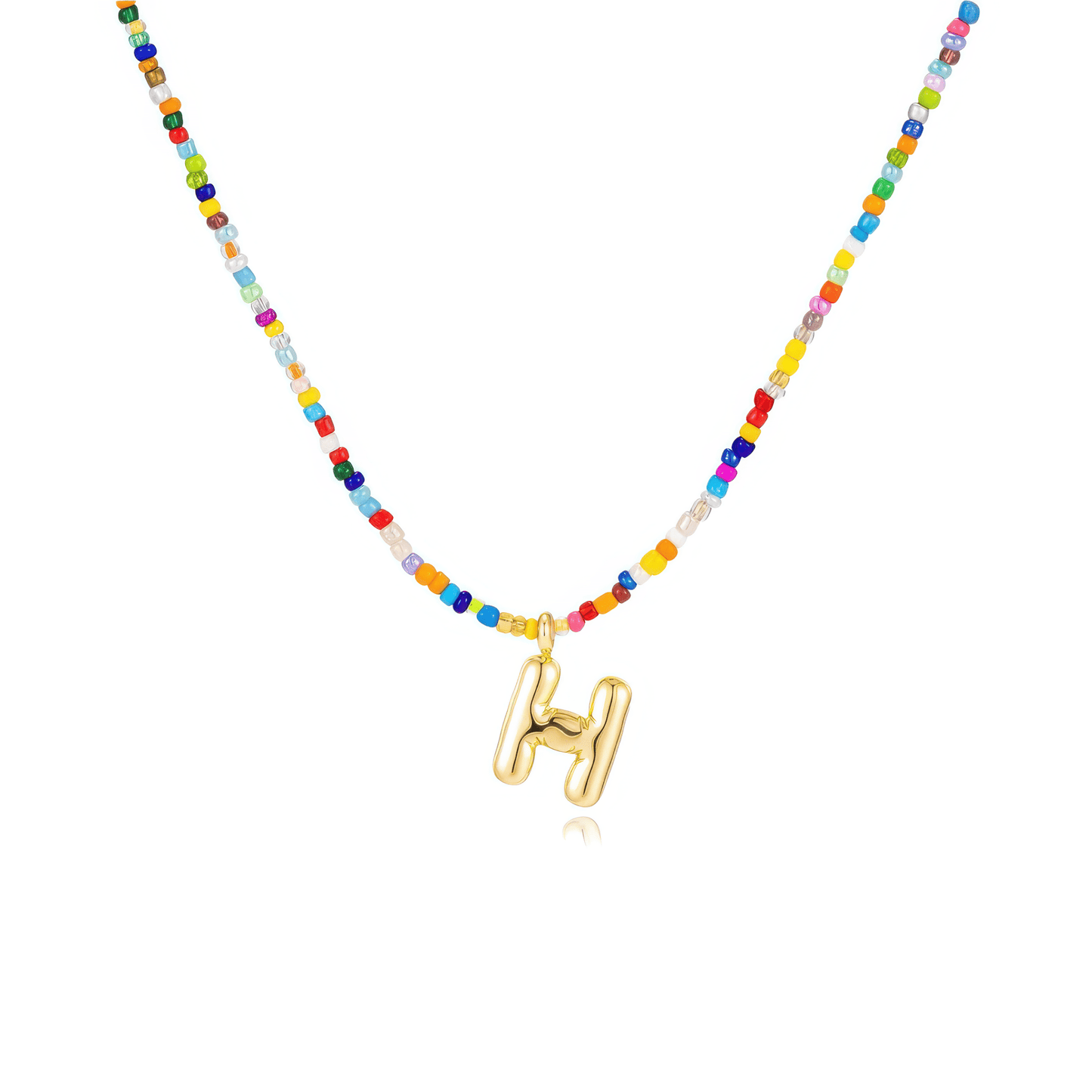 Klerona & Co Bubble Letter Necklace - Klerona & Co
