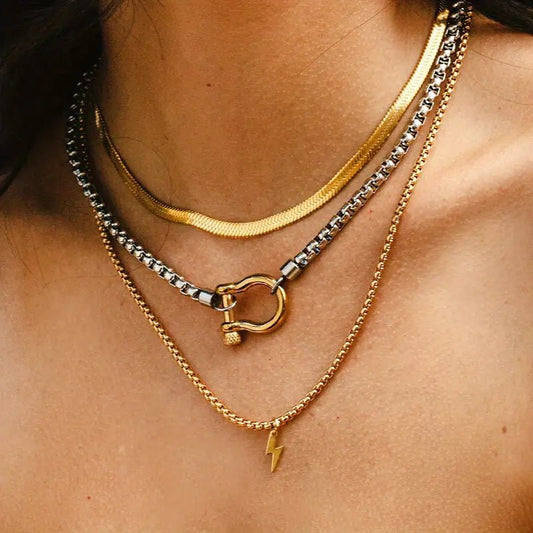 Klerona & Co | Carabiner Necklace - Klerona & Co