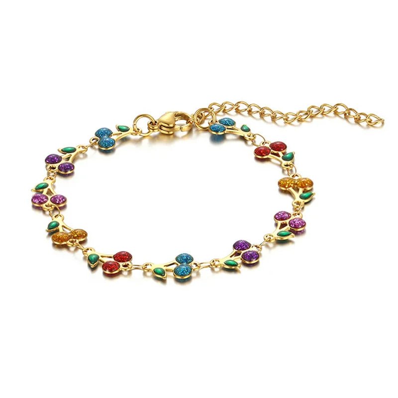 Klerona & Co Charm Cherry Bracelet - My Store