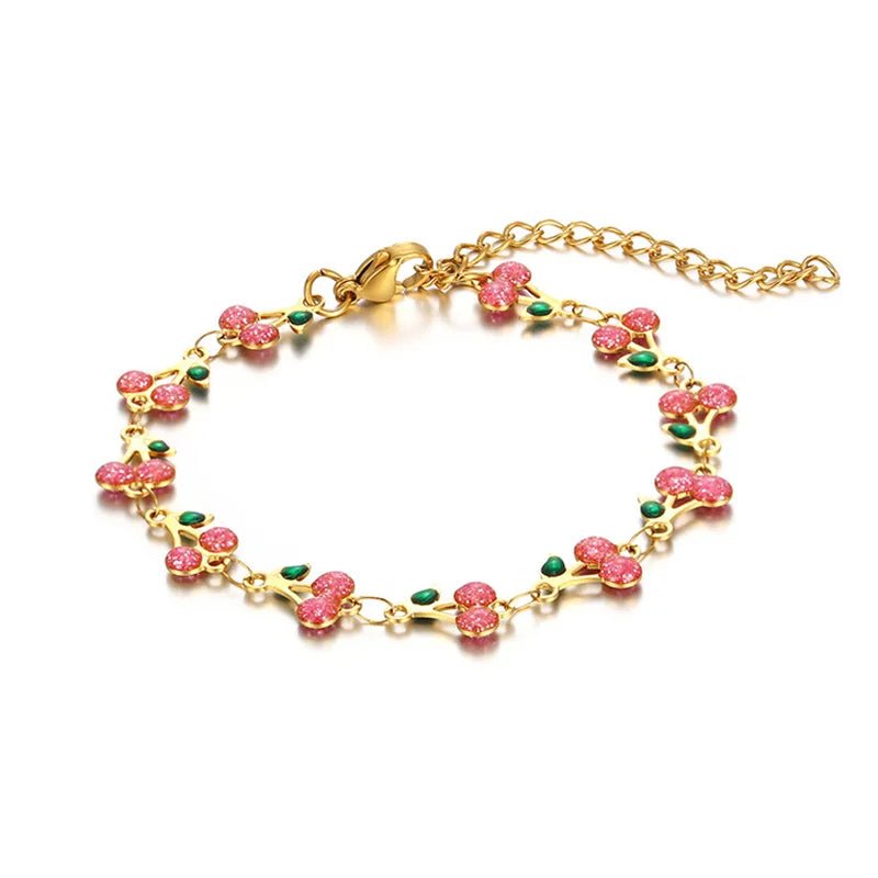 Klerona & Co Charm Cherry Bracelet - My Store