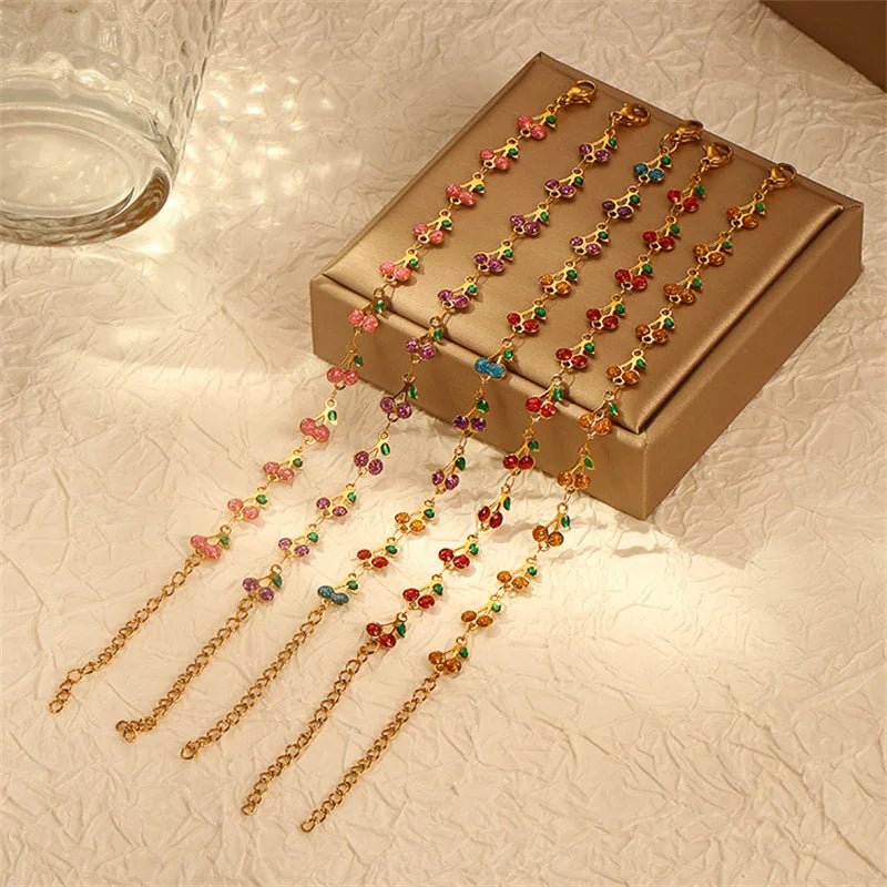 Klerona & Co Charm Cherry Bracelet - My Store