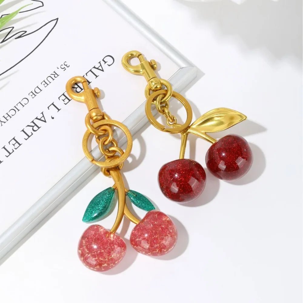 Klerona & Co Cherry Bag Charm - My Store