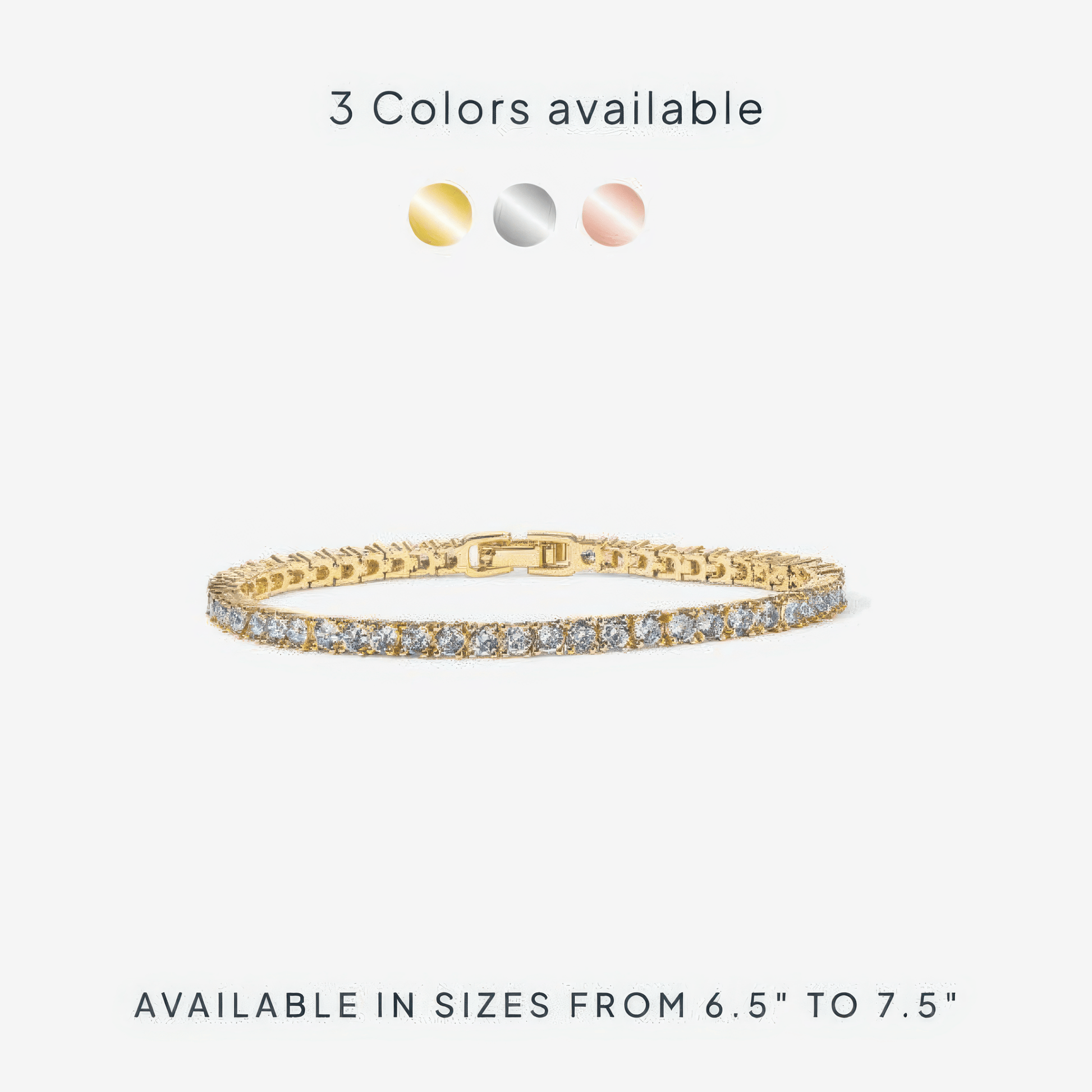 Klerona & Co. Classic Tennis Bracelet - Klerona & Co