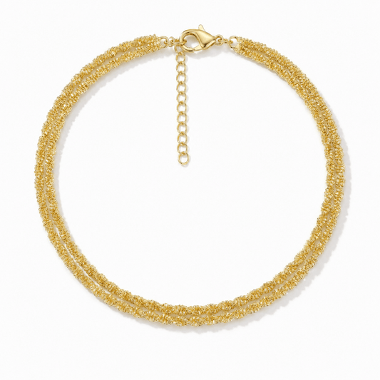 Klerona & Co | Dainty Drip Anklet - Klerona & Co