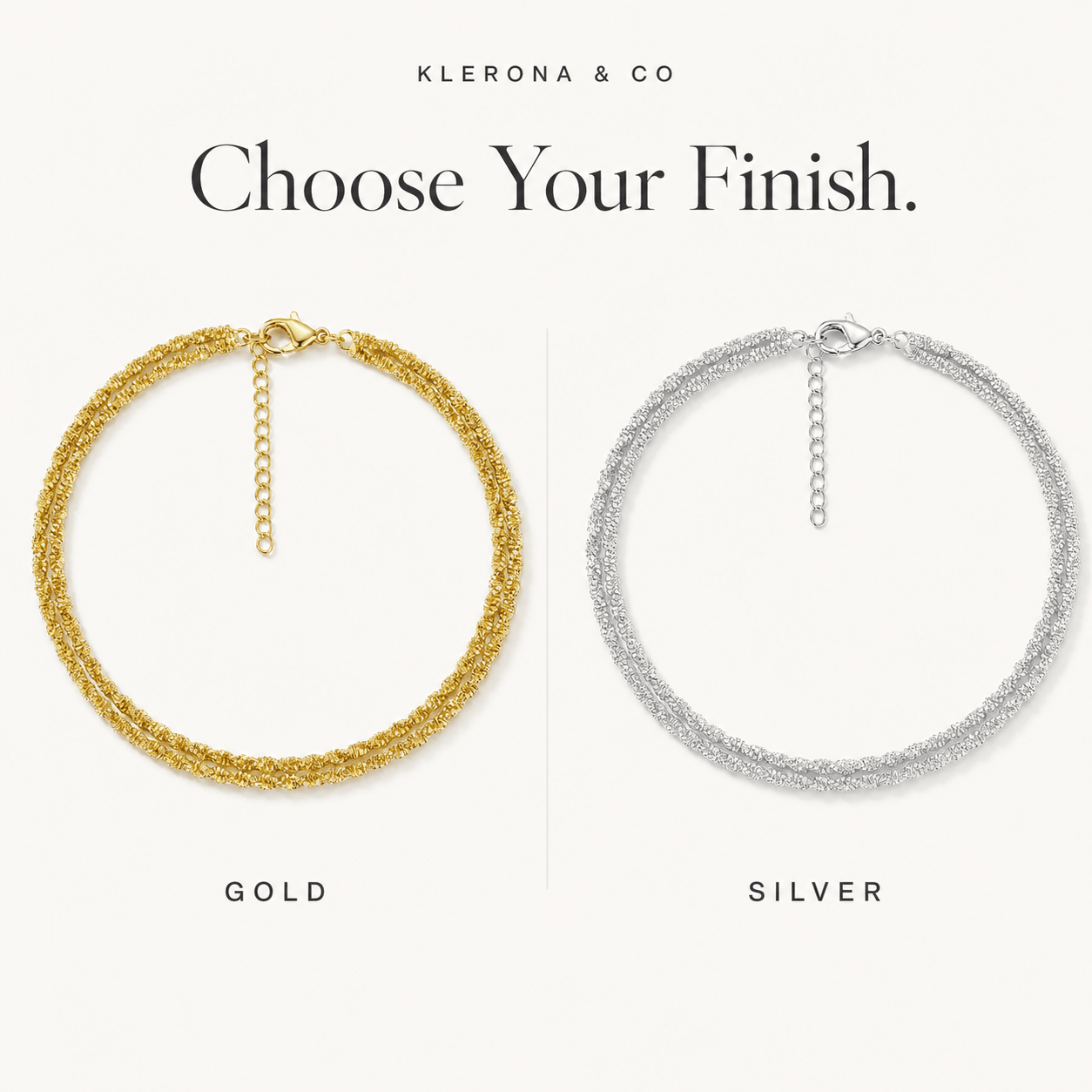 Klerona & Co | Dainty Drip Anklet - Klerona & Co