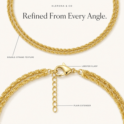 Klerona & Co | Dainty Drip Anklet - Klerona & Co