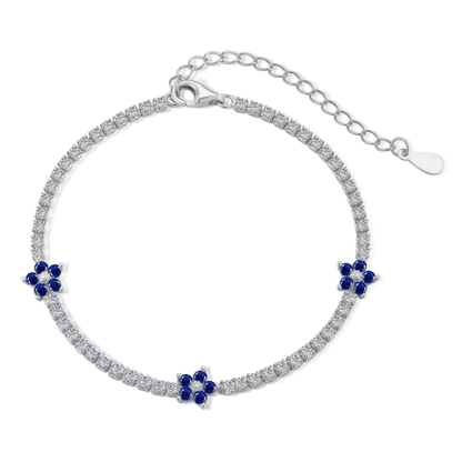 Klerona & Co Flower Tennis Bracelet - Klerona & Co