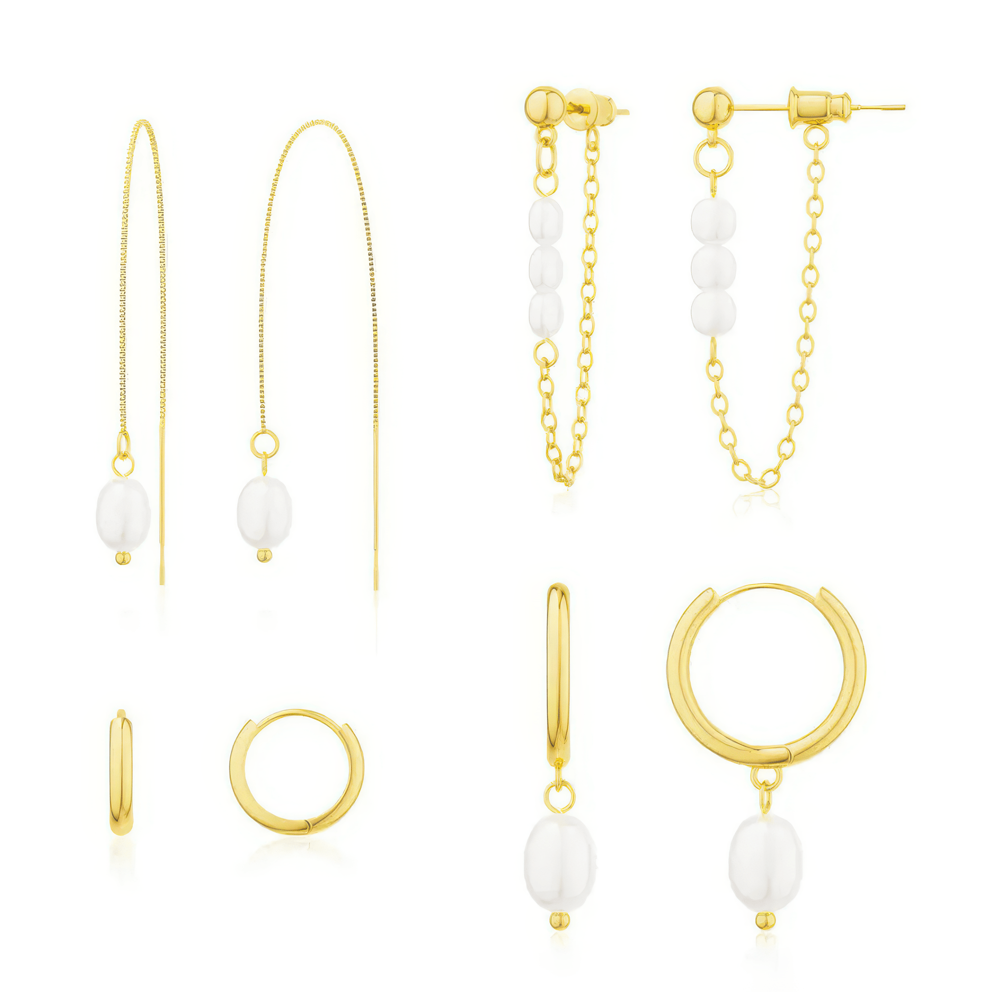 Klerona & Co Pearl Earing Set - Klerona & Co