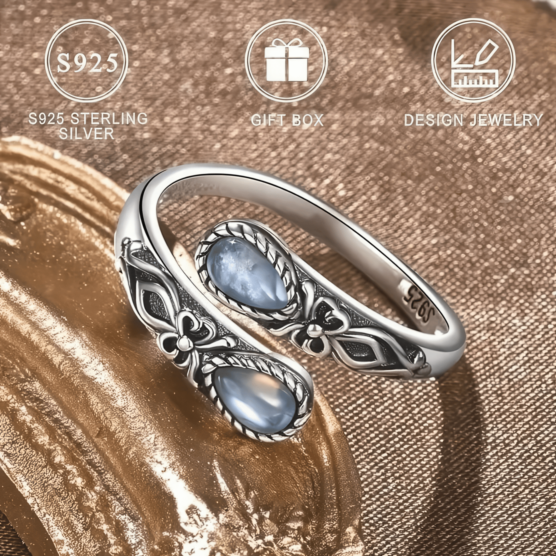 Klerona Moon Ring - Klerona & Co