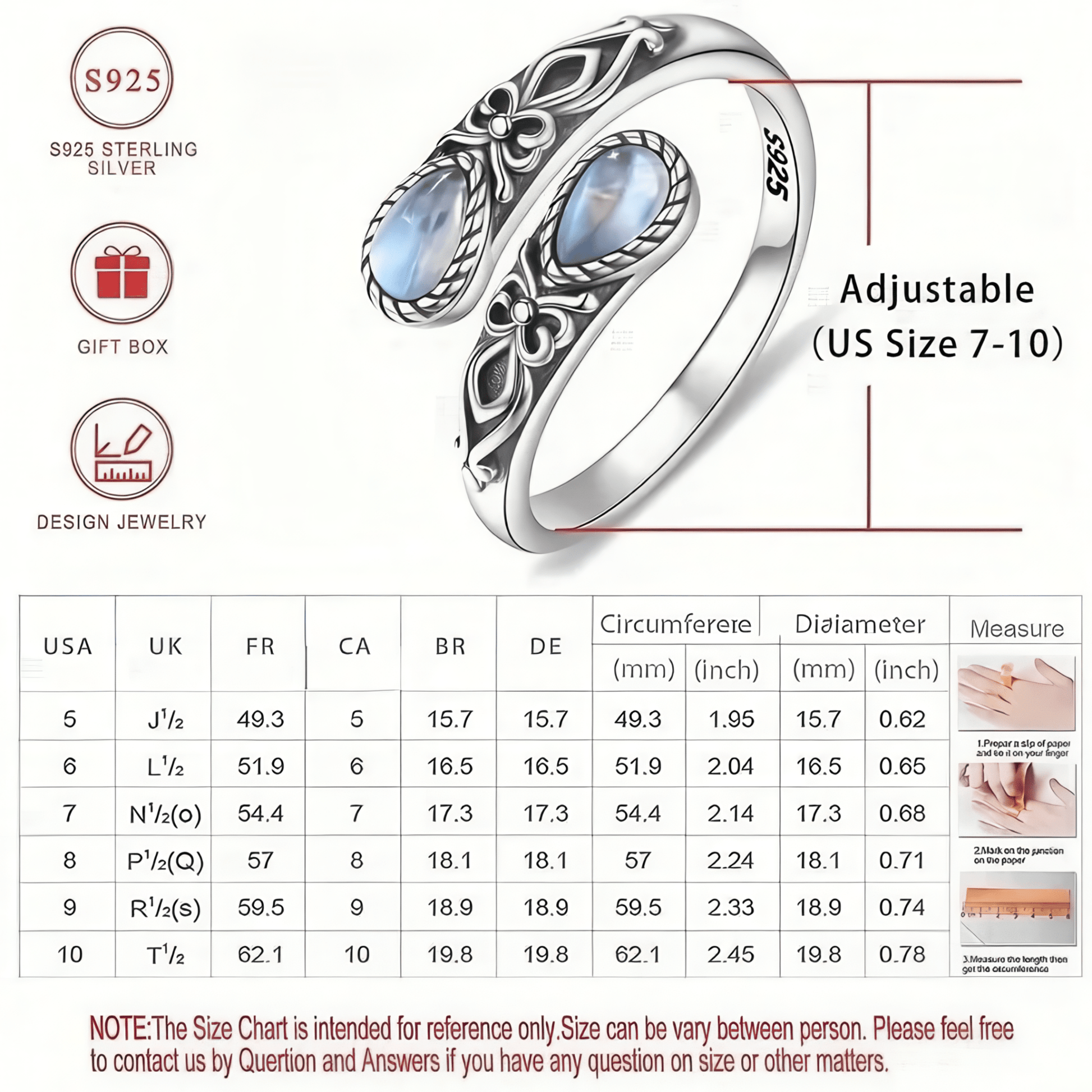 Klerona Moon Ring - Klerona & Co