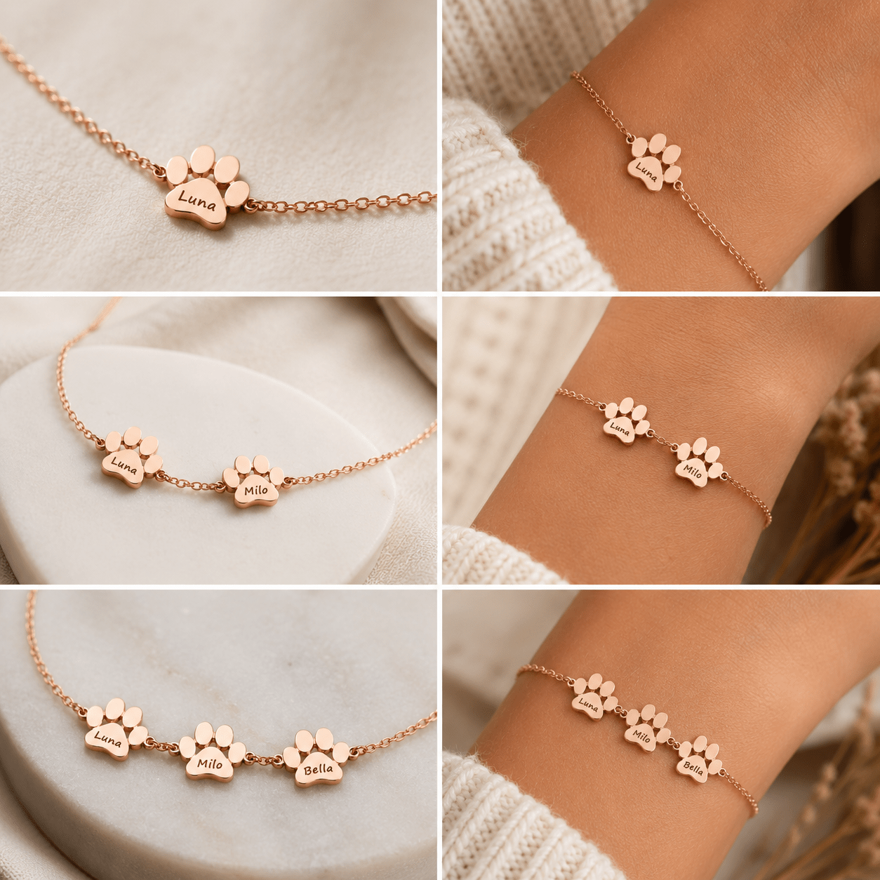 Tiny Paws Bracelet - Klerona & Co