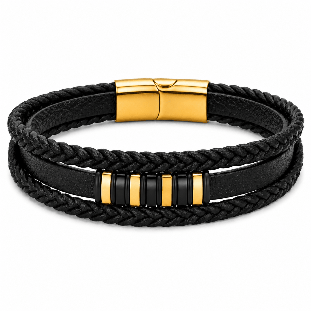 To My Son Sterling Silver Braided Bracelet - Klerona & Co